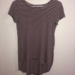 rue21 - Maroon & White - Short to Long - XSmall